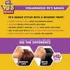 image:imageSensationnel Butta Lace 90s Bangs WigUnit 902 1 JETBLACKCHOCOLATECOPPER