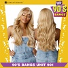 image:imageSensationnel Butta Lace 90s Bangs WigUnit 902 1 JETBLACKROSEGOLDCOPPER