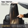 image:imageSensationnel Empire Yaki Human Hair1 Pack 18 inch 613 BLONDEDARKRED