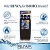 image:imageSensationnel Ruwa Prestretched Braiding Hair3X 36 Inch3 pack 1B OFFBLACK1B OFFBLACK