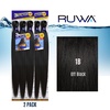 image:imageSensationnel Ruwa Prestretched Braiding Hair3X 48 Inch3 pack 1 JETBLACK1B OFFBLACK