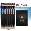 image:imageSensationnel Ruwa Prestretched Braiding Hair3X 48 Inch3 pack 1 JETBLACK1B OFFBLACK