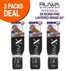 image:imageSensationnel Ruwa Prestretched Braiding Hair3X 48 Inch3 pack 1 JETBLACK2
