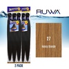 image:imageSensationnel Ruwa Prestretched Braiding Hair3X 48 Inch3 pack 1 JETBLACK27 HONEYBLONDE