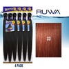image:imageSensationnel Ruwa Prestretched Braiding Hair3X 48 Inch3 pack 1 JETBLACK33