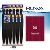 image:imageSensationnel Ruwa Prestretched Braiding Hair3X 48 Inch3 pack 1 JETBLACK39J