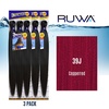 image:imageSensationnel Ruwa Prestretched Braiding Hair3X 48 Inch3 pack 1 JETBLACK39J