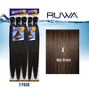 image:imageSensationnel Ruwa Prestretched Braiding Hair3X 48 Inch3 pack 1 JETBLACK4 MEDBROWN