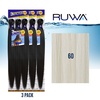 image:imageSensationnel Ruwa Prestretched Braiding Hair3X 48 Inch3 pack 1 JETBLACK60