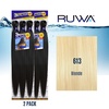 image:imageSensationnel Ruwa Prestretched Braiding Hair3X 48 Inch3 pack 1 JETBLACK613 BLONDE