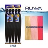 image:imageSensationnel Ruwa Prestretched Braiding Hair3X 48 Inch3 pack 1 JETBLACK613BLUSHPINKNPINK