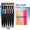 image:imageSensationnel Ruwa Prestretched Braiding Hair3X 48 Inch3 pack 1 JETBLACK613BLUSHPINKNPINK
