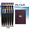 image:imageSensationnel Ruwa Prestretched Braiding Hair3X 48 Inch3 pack 1 JETBLACK99J