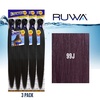 image:imageSensationnel Ruwa Prestretched Braiding Hair3X 48 Inch3 pack 1 JETBLACK99J