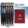 image:imageSensationnel Ruwa Prestretched Braiding Hair3X 48 Inch3 pack 1 JETBLACKBG BURGANDY