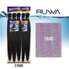 image:imageSensationnel Ruwa Prestretched Braiding Hair3X 48 Inch3 pack 1 JETBLACKLILAC