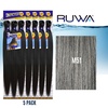 image:imageSensationnel Ruwa Prestretched Braiding Hair3X 48 Inch3 pack 1 JETBLACKM51