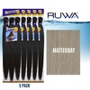 image:imageSensationnel Ruwa Prestretched Braiding Hair3X 48 Inch3 pack 1 JETBLACKMATTEGRAY