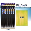 image:imageSensationnel Ruwa Prestretched Braiding Hair3X 48 Inch3 pack 1 JETBLACKNLIME