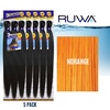image:imageSensationnel Ruwa Prestretched Braiding Hair3X 48 Inch3 pack 1 JETBLACKNORANGE