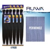image:imageSensationnel Ruwa Prestretched Braiding Hair3X 48 Inch3 pack 1 JETBLACKPERIWINKLE