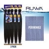 image:imageSensationnel Ruwa Prestretched Braiding Hair3X 48 Inch3 pack 1 JETBLACKPERIWINKLE