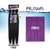 image:imageSensationnel Ruwa Prestretched Braiding Hair3X 48 Inch3 pack 1 JETBLACKPURPLE