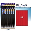 image:imageSensationnel Ruwa Prestretched Braiding Hair3X 48 Inch3 pack 1 JETBLACKRED