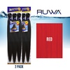 image:imageSensationnel Ruwa Prestretched Braiding Hair3X 48 Inch3 pack 1 JETBLACKRED