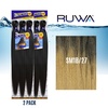 image:imageSensationnel Ruwa Prestretched Braiding Hair3X 48 Inch3 pack 1 JETBLACKSM1B27