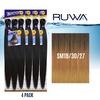 image:imageSensationnel Ruwa Prestretched Braiding Hair3X 48 Inch3 pack 1 JETBLACKSM1B3027