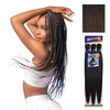 image:imageSensationnel Ruwa Prestretched Braiding Hair3X 48 Inch3 pack 1 JETBLACKSM1B33