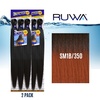 image:imageSensationnel Ruwa Prestretched Braiding Hair3X 48 Inch3 pack 1 JETBLACKSM1B350