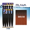 image:imageSensationnel Ruwa Prestretched Braiding Hair3X 48 Inch3 pack 1 JETBLACKSM1B350