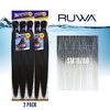 image:imageSensationnel Ruwa Prestretched Braiding Hair3X 48 Inch3 pack 1 JETBLACKSM1B60
