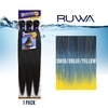 image:imageSensationnel Ruwa Prestretched Braiding Hair3X 48 Inch3 pack 1 JETBLACKSM1BDBLUEYELLOW