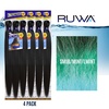 image:imageSensationnel Ruwa Prestretched Braiding Hair3X 48 Inch3 pack 1 JETBLACKSM1BMINTLMINT