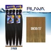 image:imageSensationnel Ruwa Prestretched Braiding Hair3X 48 Inch3 pack 1 JETBLACKSM3027