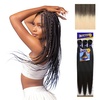 image:imageSensationnel Ruwa Prestretched Braiding Hair3X 48 Inch3 pack 1 JETBLACKSM4613