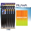 image:imageSensationnel Ruwa Prestretched Braiding Hair3X 48 Inch3 pack 1 JETBLACKSMORANGENLIME