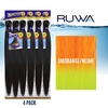 image:imageSensationnel Ruwa Prestretched Braiding Hair3X 48 Inch3 pack 1 JETBLACKSMORANGENLIME