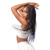 image:imageSensationnel Ruwa Prestretched Braiding Hair3X 48 Inch3 pack 1 JETBLACK1B OFFBLACK