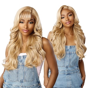 image:imageSensationnel Butta Lace 90s Bangs WigUnit 902 1 JETBLACKROSEGOLDCOPPER