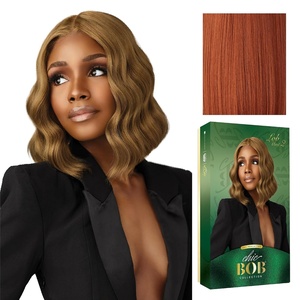 image:imageSensationnel Chicbob Lace FrontwigLob Unit 2 LIGHTASHBROWNCHOCOLATECOPPER