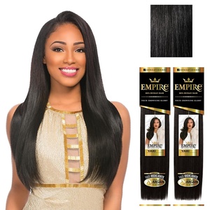 image:imageSensationnel Empire Yaki Human Hair2 Pack 18 inch 1B OFFBLACKM280