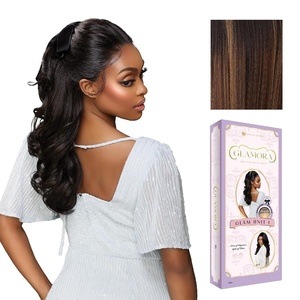 image:imageSensationnel Glamora Lace Front WigGlam Unit 1 BALAYAGEMOCHABALAYAGEHAZELNUT