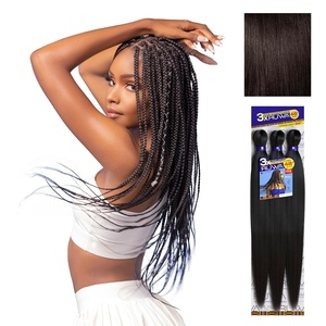 image:imageSensationnel Ruwa Prestretched Braiding Hair3X 48 Inch3 pack 1 JETBLACK2 DARKBROWN