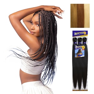 image:imageSensationnel Ruwa Prestretched Braiding Hair3X 48 Inch3 pack 1 JETBLACK2730613