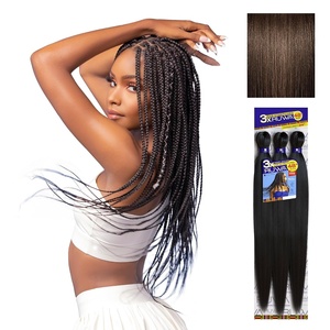 image:imageSensationnel Ruwa Prestretched Braiding Hair3X 48 Inch3 pack 1 JETBLACK4 MEDBROWN