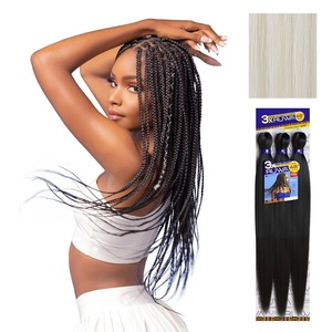 image:imageSensationnel Ruwa Prestretched Braiding Hair3X 48 Inch3 pack 1 JETBLACK60